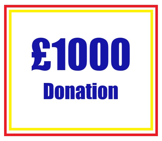 £1000 Donation to Above Water